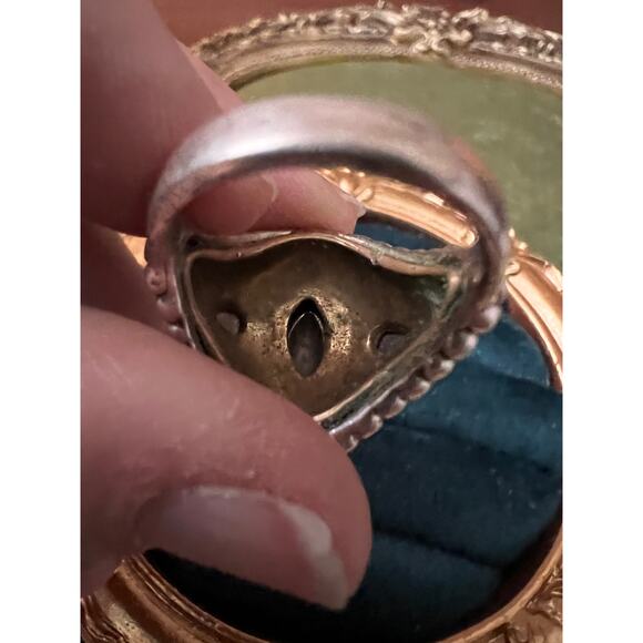 Carolyn Pollack Ring Sz 6 Sterling Brass Copper Relios Southwest Vintage Jewelry - Picture 9 of 10